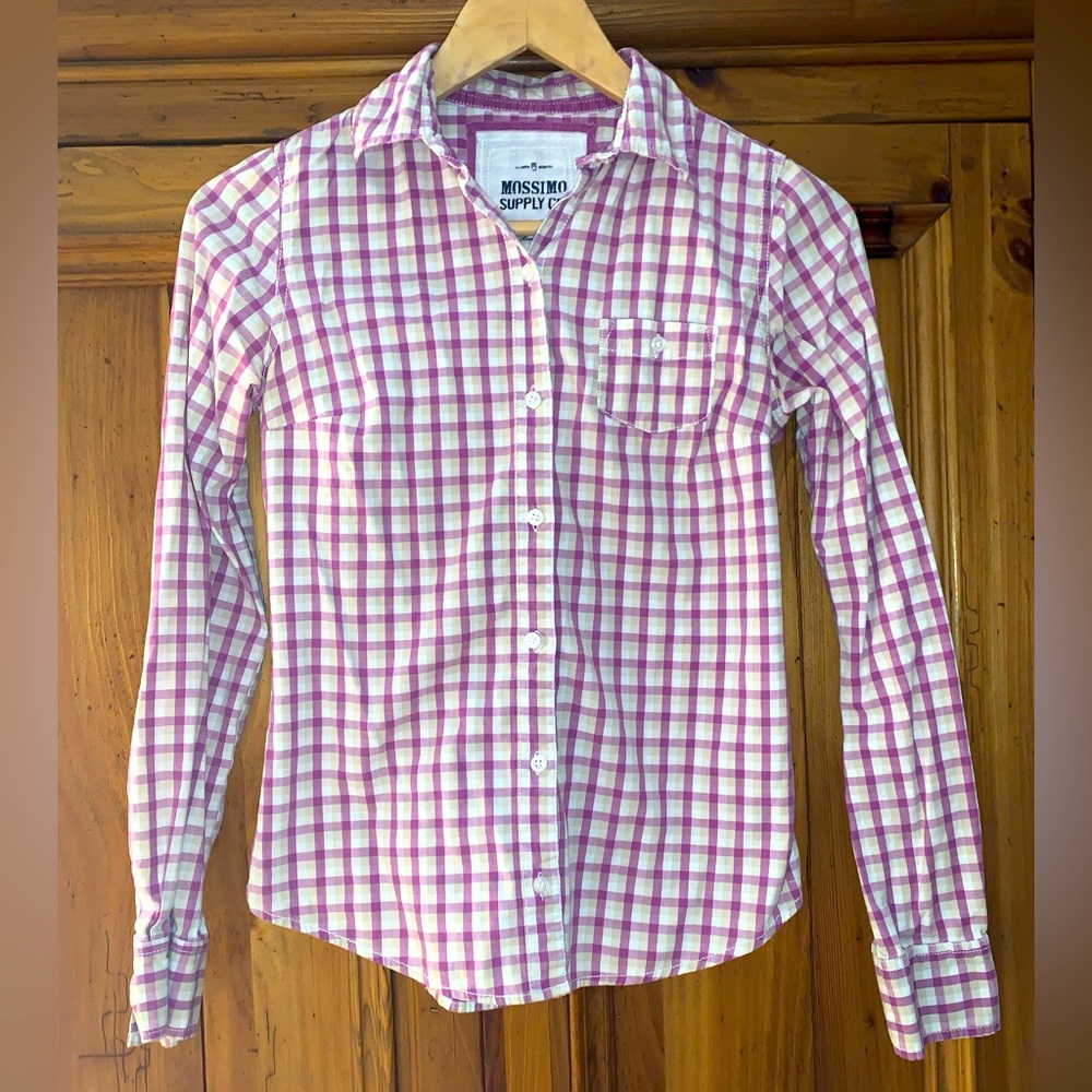 Size Small Mossimo Checkered Button Down